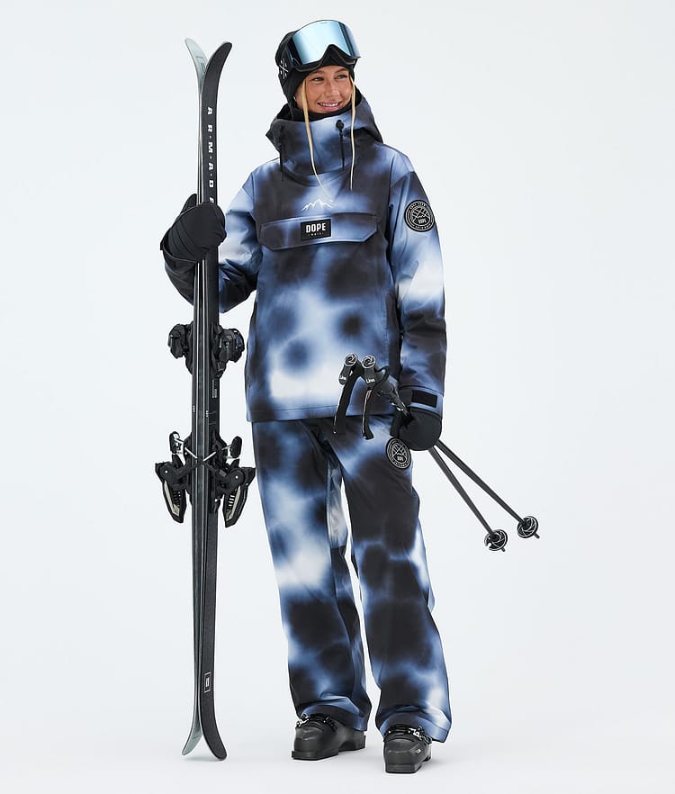 Dope Blizzard W Skijacke Damen Dark Blue Tiedye, Image 2 of 8