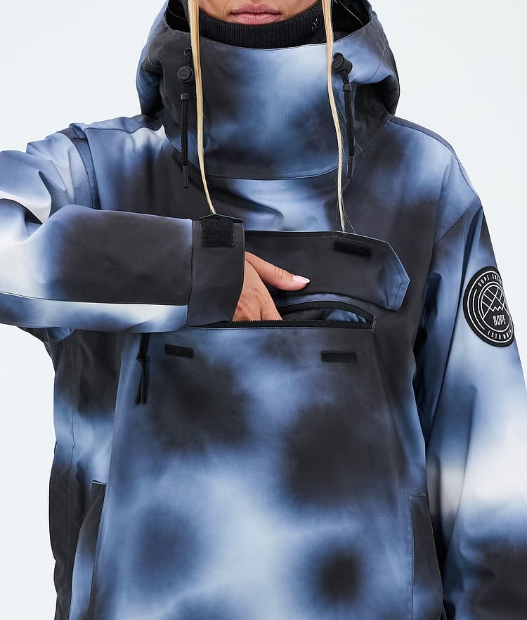 Dope Blizzard W Skijacke Damen Dark Blue Tiedye, Image 8 of 8