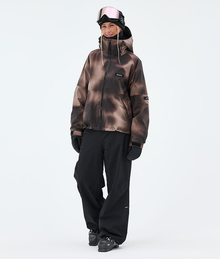 Dope Spartan W Skijacke Damen Brown Tiedye, Image 2 of 8