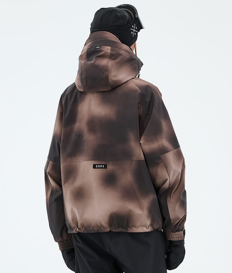Dope Spartan W Skijacke Damen Brown Tiedye, Image 6 of 8
