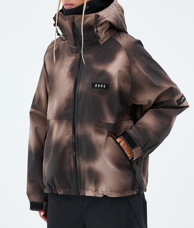 Dope Spartan W Skijacke Damen Brown Tiedye, Image 7 of 8