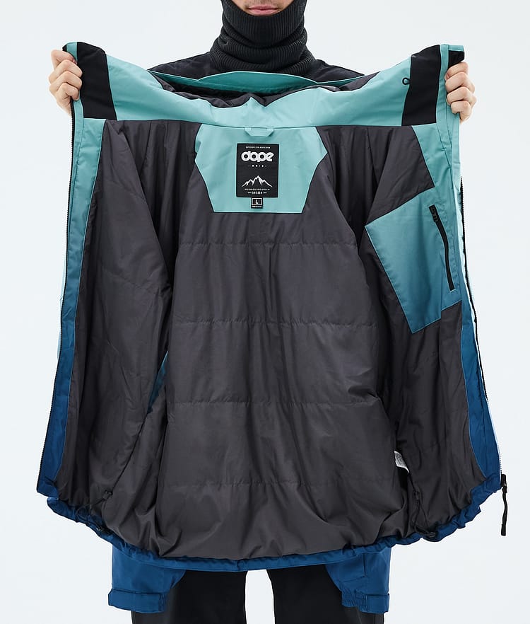 Dope Spartan Snowboardjacke Herren Spectra Turquoise, Image 8 of 8