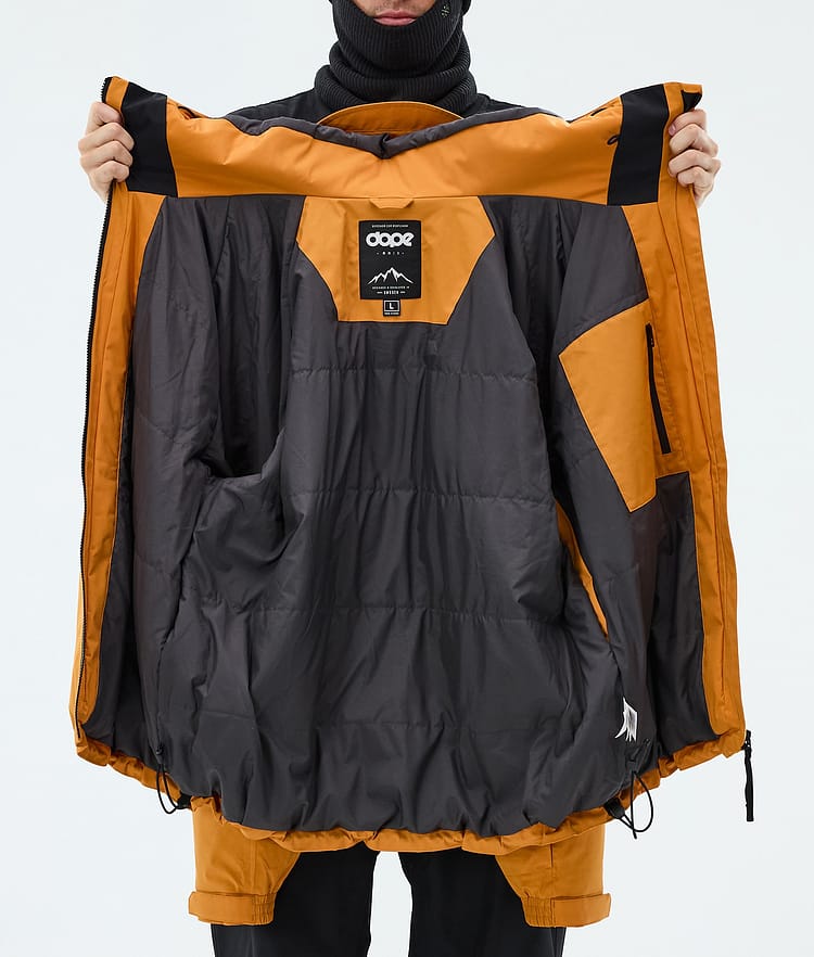 Dope Spartan Snowboardjacke Herren Light Rust, Image 8 of 8