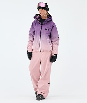 Dope Spartan W Ski Outfit Plum/Soft Pink