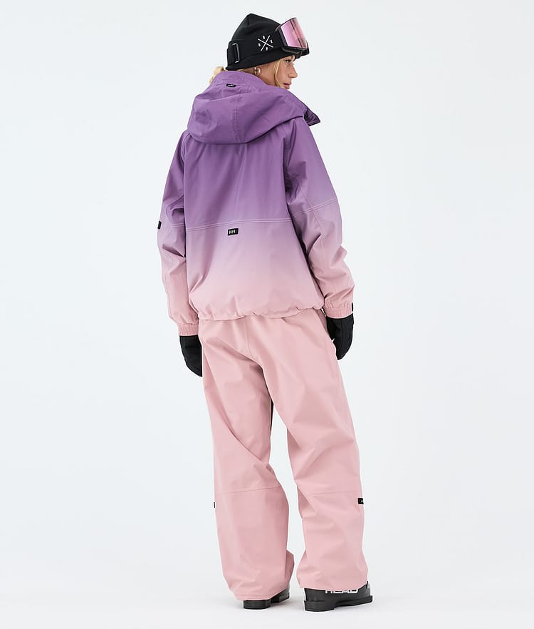 Dope Spartan W Ski Outfit Damen Plum/Soft Pink, Image 2 of 2