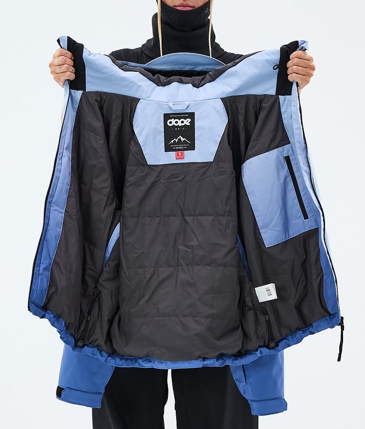 Dope Spartan W Skijacke Damen Spectra Blue, Image 8 of 8