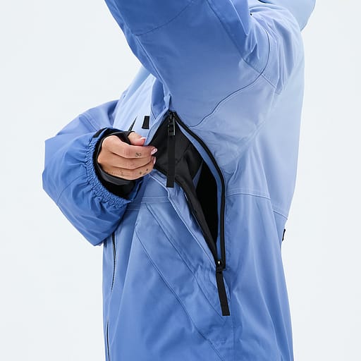 Unterarmbelüftung mit Reißverschluss