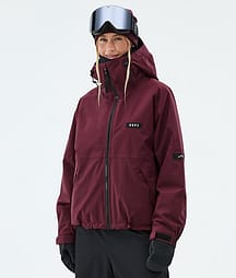 Dope Spartan W Skijacke Damen Burgundy