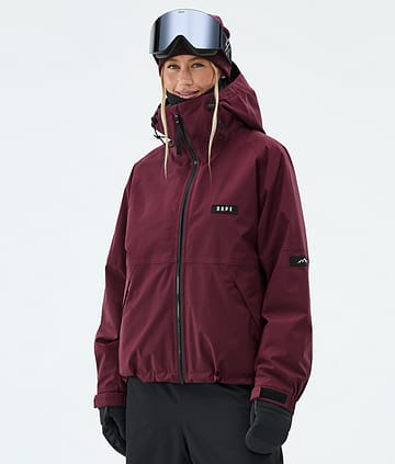 Dope Spartan W Skijacke Burgundy