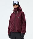 Dope Spartan W Skijacke Damen Burgundy