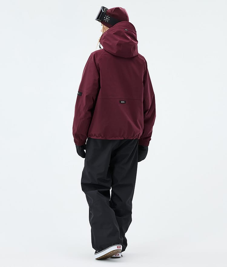 Dope Spartan W Snowboard Outfit Damen Burgundy/Black, Image 2 of 2