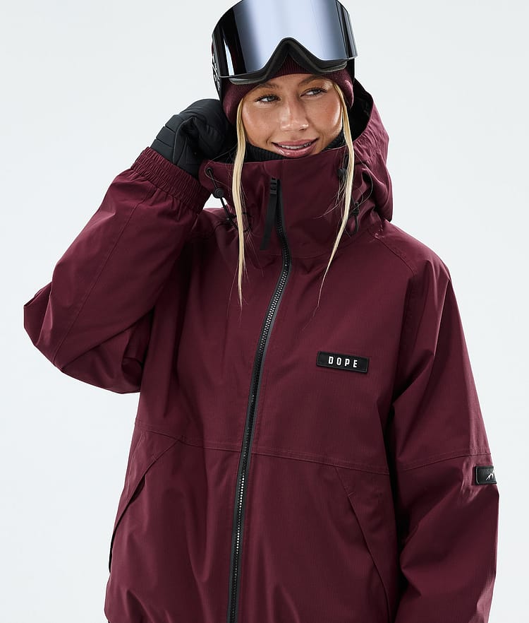 Dope Spartan W Skijacke Damen Burgundy, Image 4 of 8