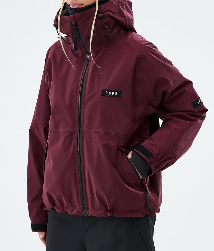Dope Spartan W Skijacke Damen Burgundy, Image 7 of 8