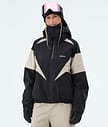 Dope Spartan W Snowboardjacke Damen Spike Black/Sand