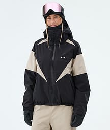 Dope Spartan W Skijacke Damen Spike Black/Sand