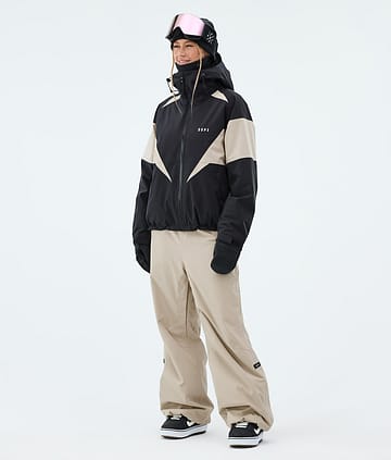 Dope Spartan W Snowboard Outfit Black/Sand