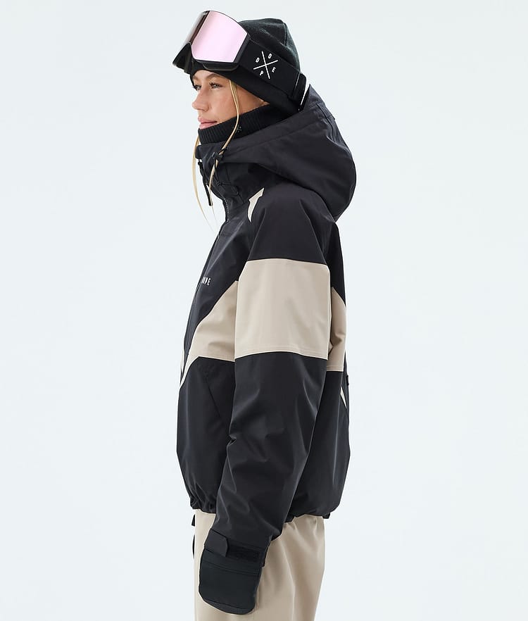 Dope Spartan W Skijacke Damen Spike Black/Sand, Image 5 of 8
