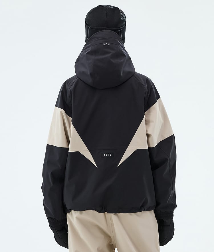 Dope Spartan W Skijacke Damen Spike Black/Sand, Image 6 of 8