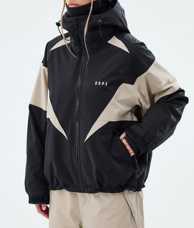Dope Spartan W Skijacke Damen Spike Black/Sand, Image 7 of 8
