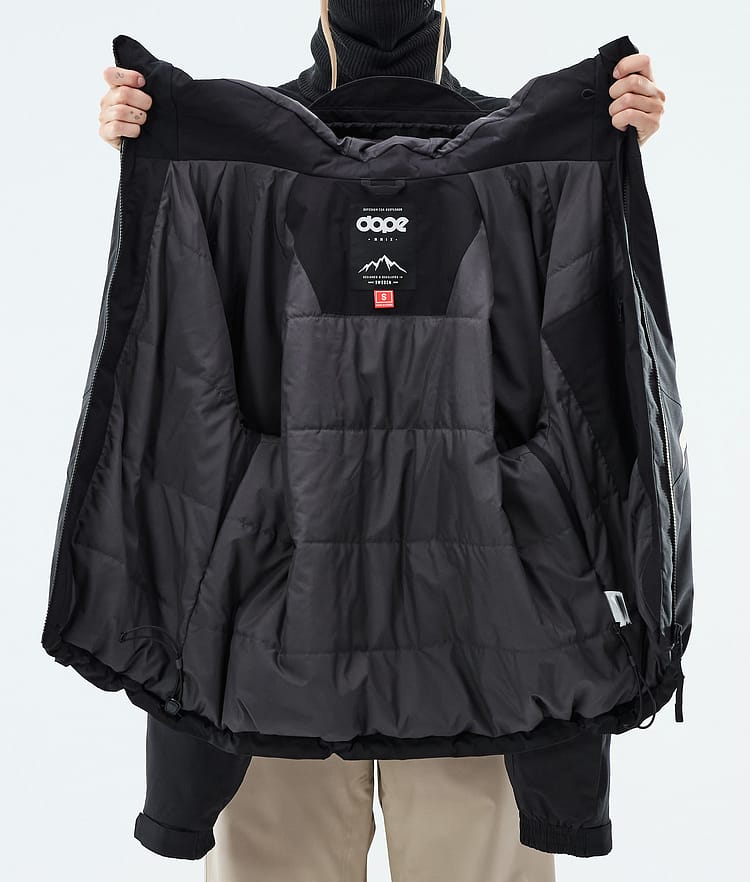 Dope Spartan W Skijacke Damen Spike Black/Sand, Image 8 of 8
