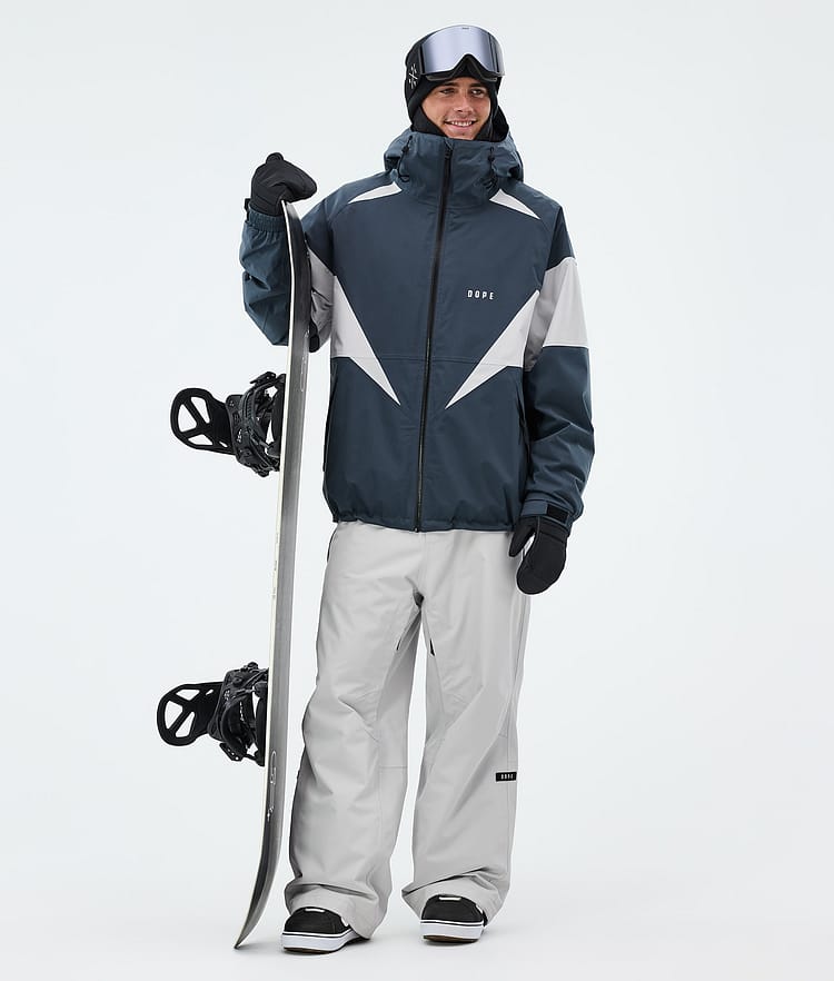 Dope Spartan Snowboardjacke Herren Spike Metal Blue/Light Grey, Image 2 of 8