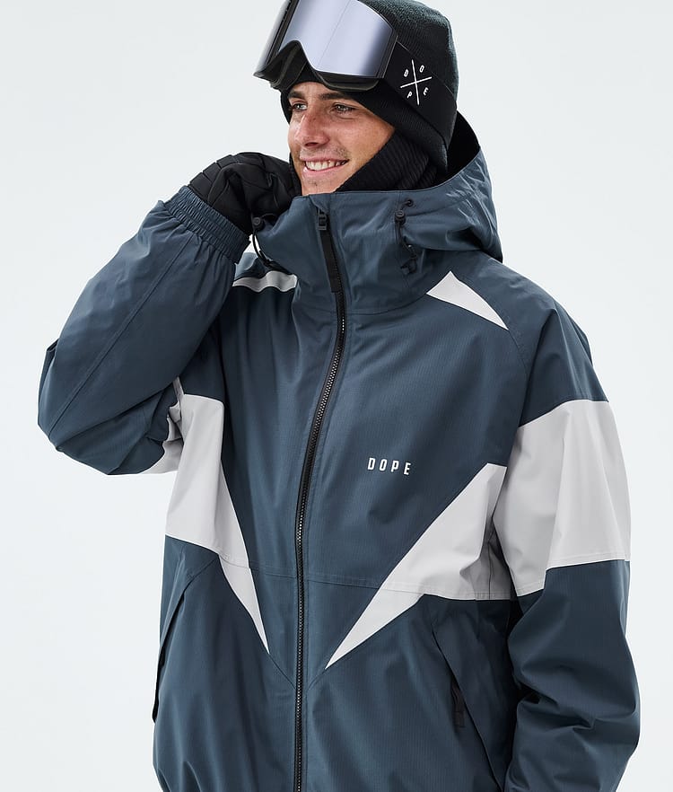 Dope Spartan Snowboardjacke Herren Spike Metal Blue/Light Grey, Image 4 of 8