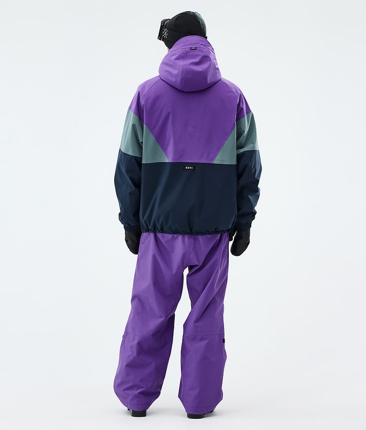 Dope Spartan Skijacke Herren Sport Vivid Purple/Atlantic/Dark Blue, Image 3 of 8