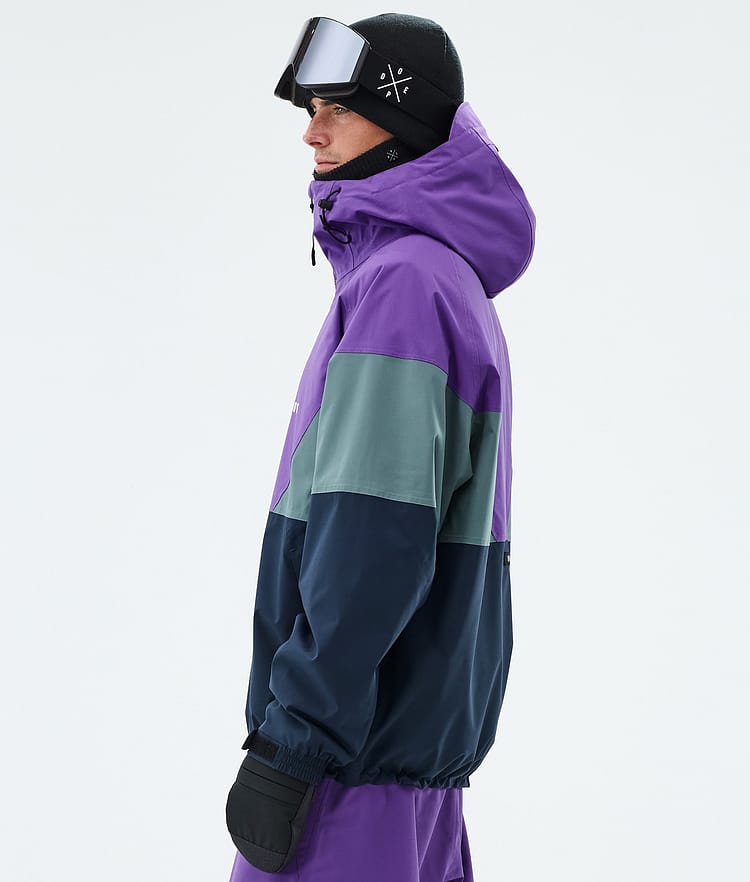 Dope Spartan Skijacke Herren Sport Vivid Purple/Atlantic/Dark Blue, Image 5 of 8