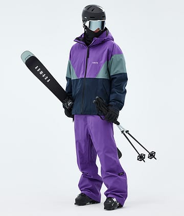 Dope Spartan Ski Outfit Vivid Purple/Atlantic/Dark Blue