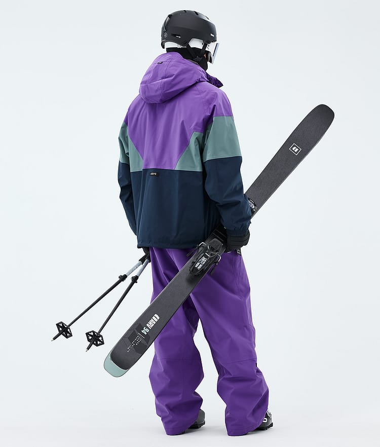 Dope Spartan Ski Outfit Herren Vivid Purple/Atlantic/Dark Blue, Image 2 of 2