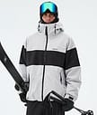 Dope Spartan Skijacke Herren Stripe Light Grey/Black