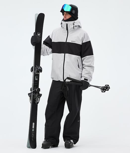 Dope Spartan Ski Outfit Light Grey/Black