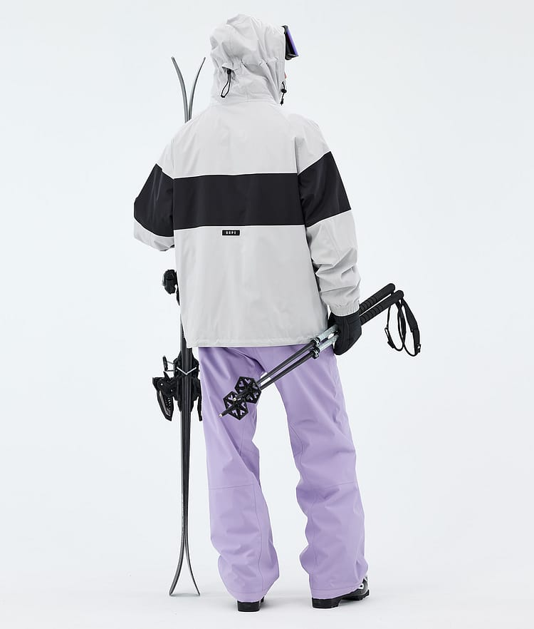Dope Spartan Ski Outfit Herren Light Grey/Black/Faded Violet, Image 2 of 2