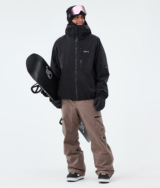 Dope Apex Snowboard Outfit Black/Walnut