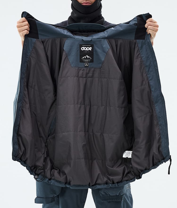 Dope Apex Snowboardjacke Herren Metal Blue, Image 9 of 9