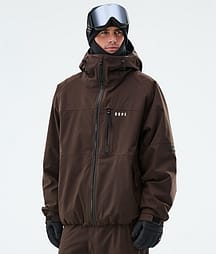Dope Apex Skijacke Herren Dark Brown