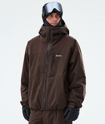 Dope Apex Skijacke Dark Brown