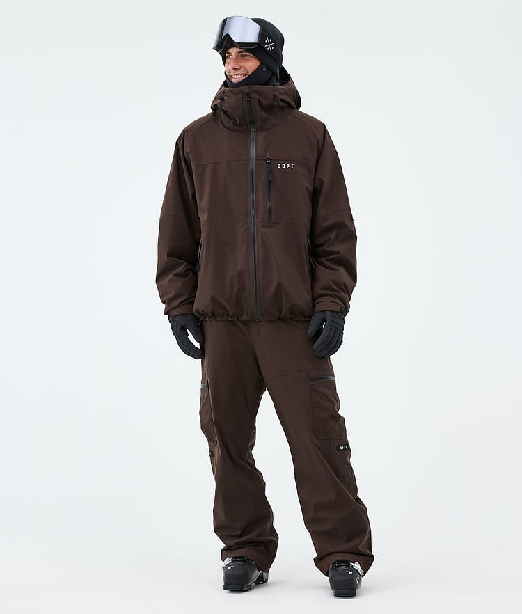 Dope Apex Skijacke Herren Dark Brown, Image 2 of 9