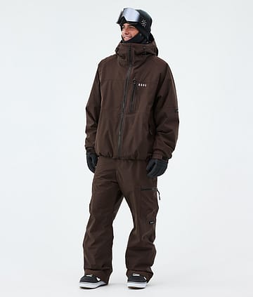 Dope Apex Snowboard Outfit Dark Brown