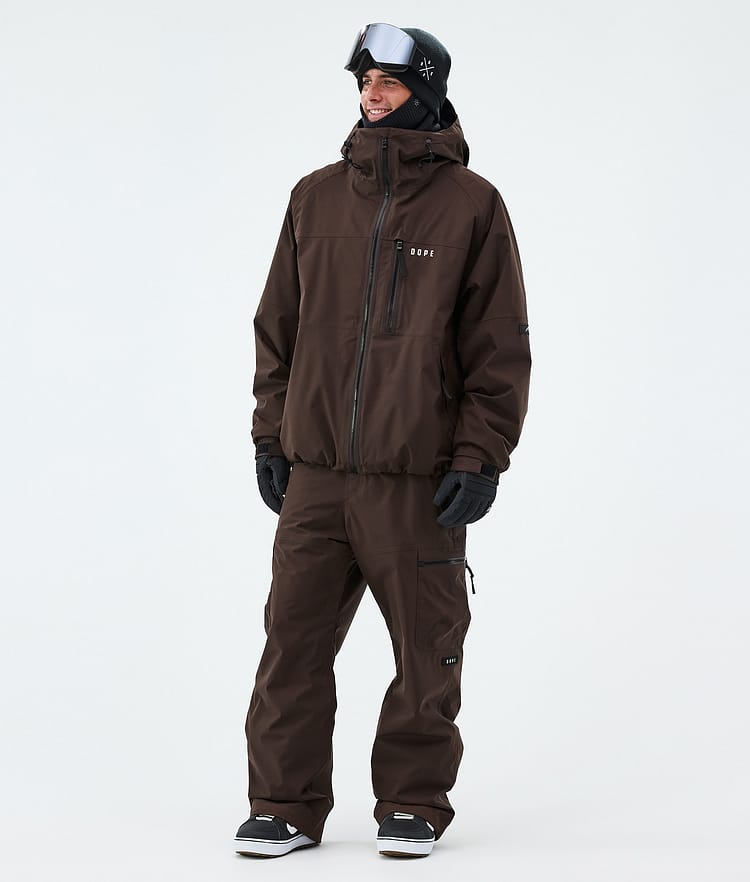 Dope Apex Snowboardjacke Herren Dark Brown, Image 2 of 9