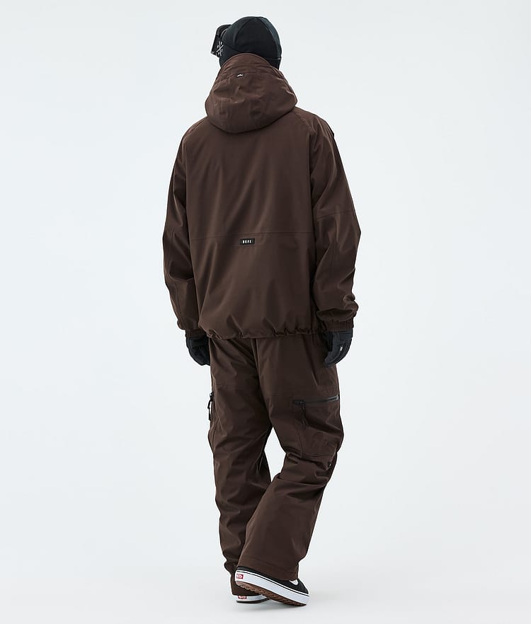 Dope Apex Snowboardjacke Herren Dark Brown, Image 3 of 9