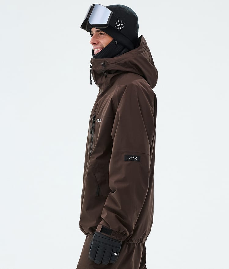 Dope Apex Snowboardjacke Herren Dark Brown, Image 5 of 9