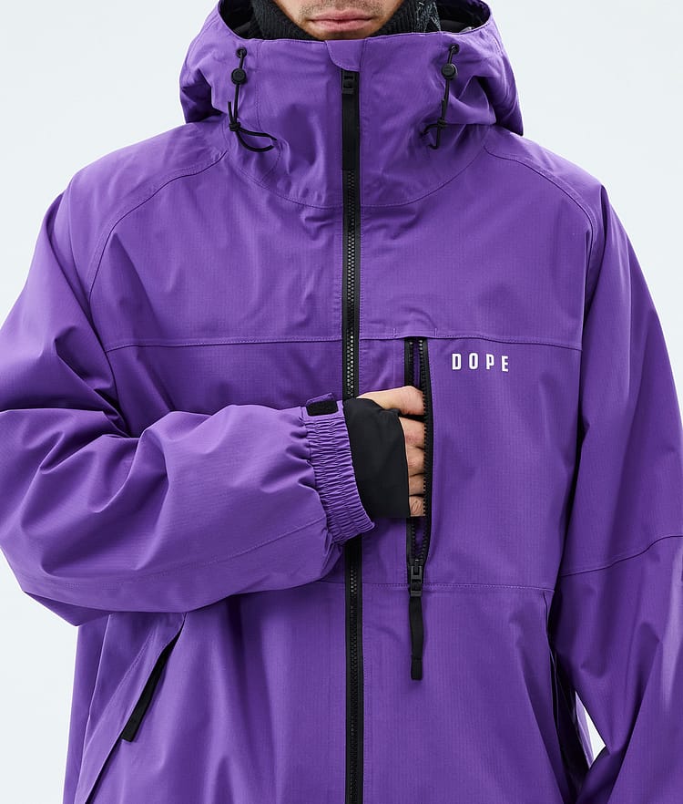 Dope Apex Snowboardjacke Herren Vivid Purple, Image 8 of 9