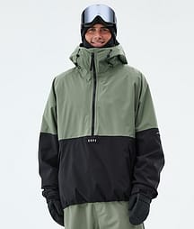 Dope Arnok Snowboardjacke Herren Moss Green/Black