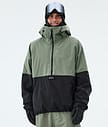 Dope Arnok Snowboardjacke Herren Moss Green/Black