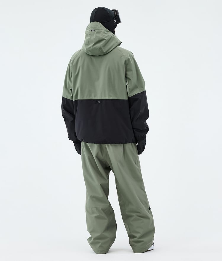 Dope Arnok Snowboardjacke Herren Moss Green/Black, Image 3 of 8