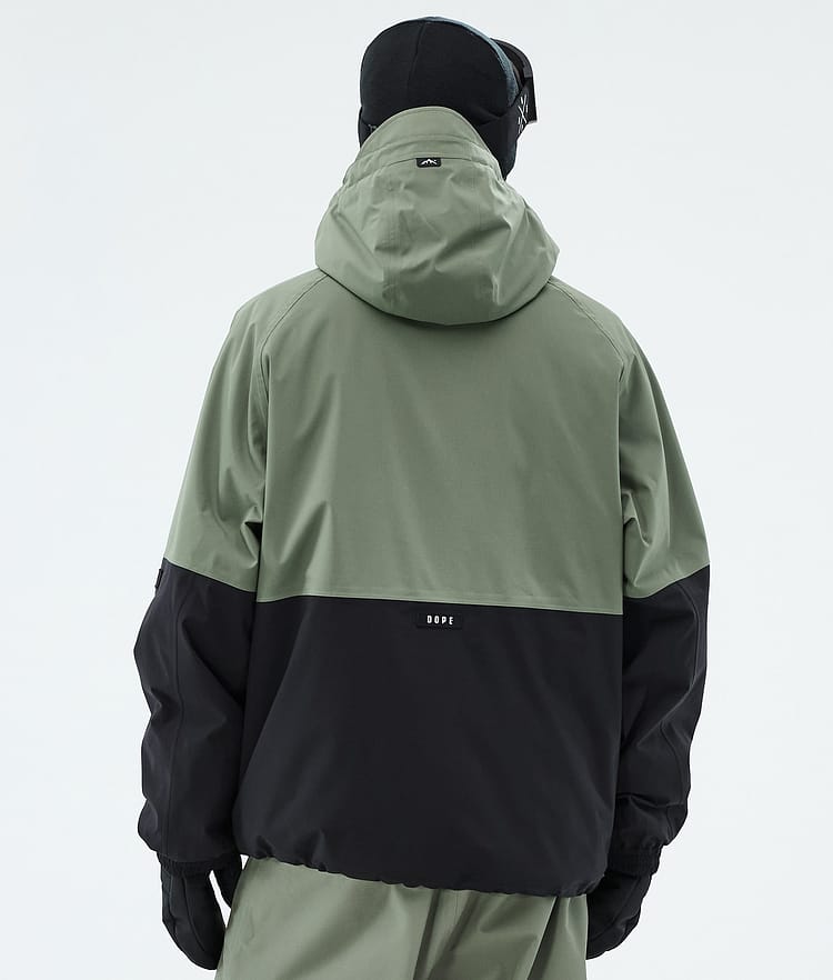 Dope Arnok Snowboardjacke Herren Moss Green/Black, Image 6 of 8