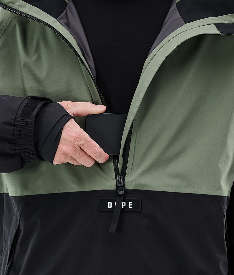 Dope Arnok Snowboardjacke Herren Moss Green/Black, Image 8 of 8