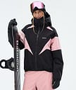 Dope Spartan W Snowboardjacke Damen Spike Black/Soft Pink