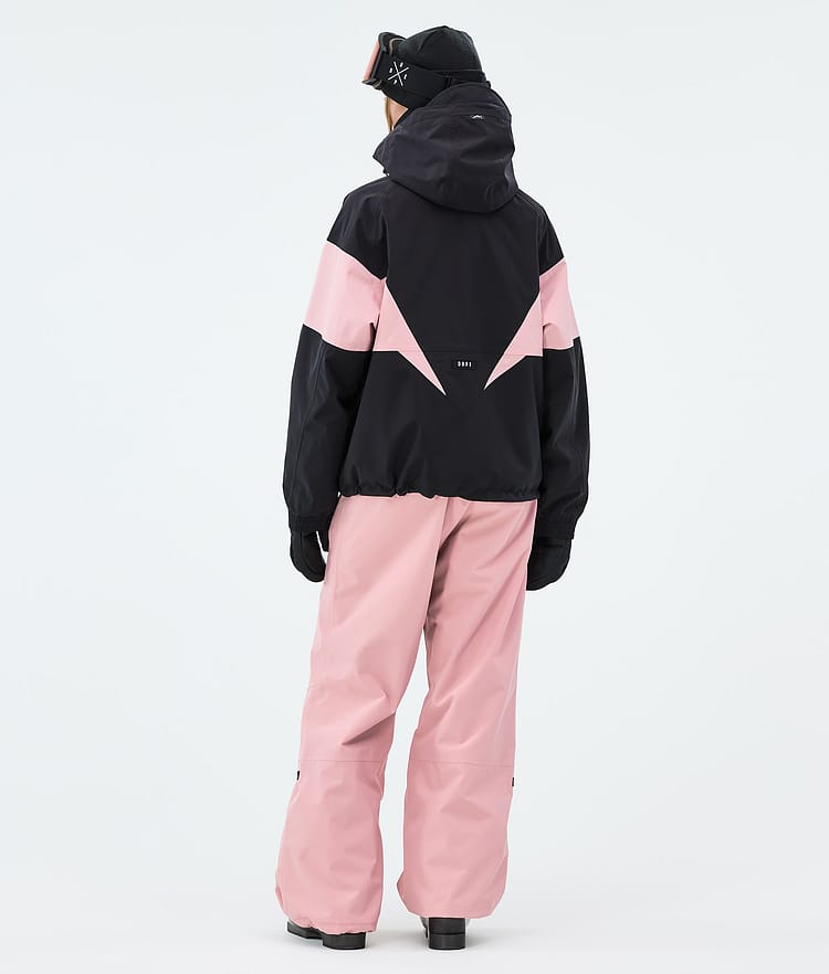 Dope Spartan W Skijacke Damen Spike Black/Soft Pink, Image 3 of 8